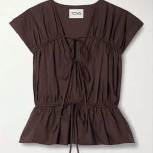 Tove Thea Gathered Top